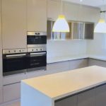 White kitchen counters